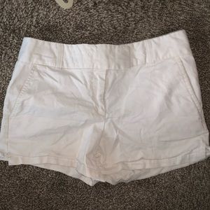 white khaki shorts